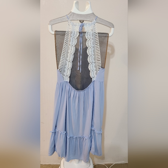 💎HOST PICK💎Maternity Guipure Lace Backless Frilled Cami Dress - Picture 11 of 12